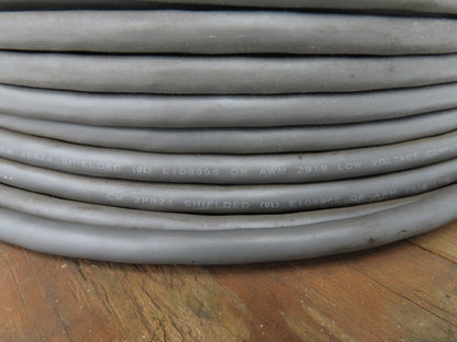 Belden 9842 Multi Wire Spool 18AWG Shielded 4 Pair Conductor 900' Gray Cable