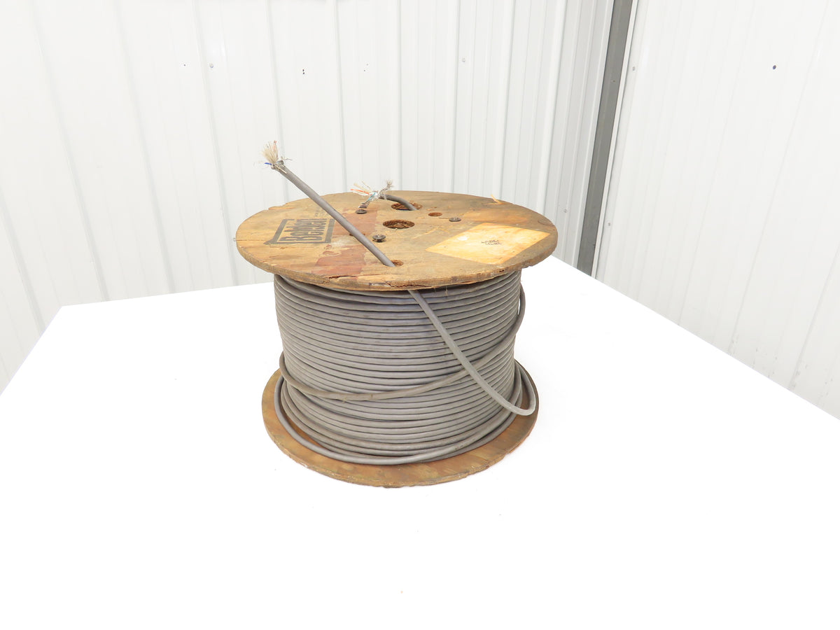 Belden 9842 Multi Wire Spool 18AWG Shielded 4 Pair Conductor 900' Gray Cable