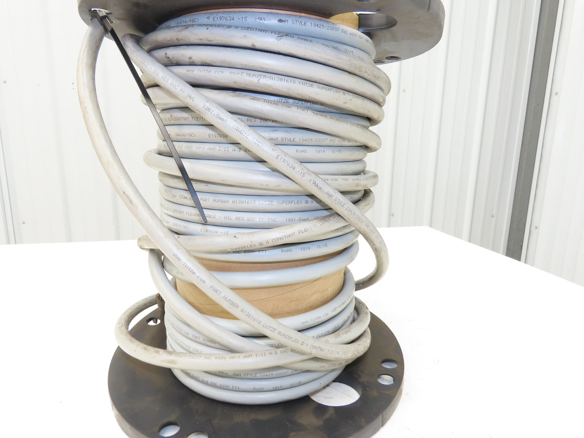 Lutze A1381618 Silflex Multiconductor Cable 600V 16 AWG 25 Conductor 75' Spool