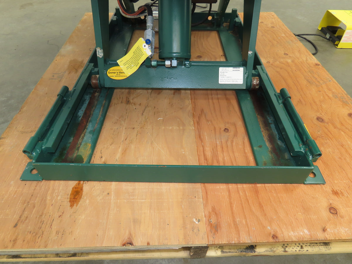 Southworth LS2-24 Hydraulic Lift Table 2000Lb 24" Travel 36"x30" Top 120V 1Ph