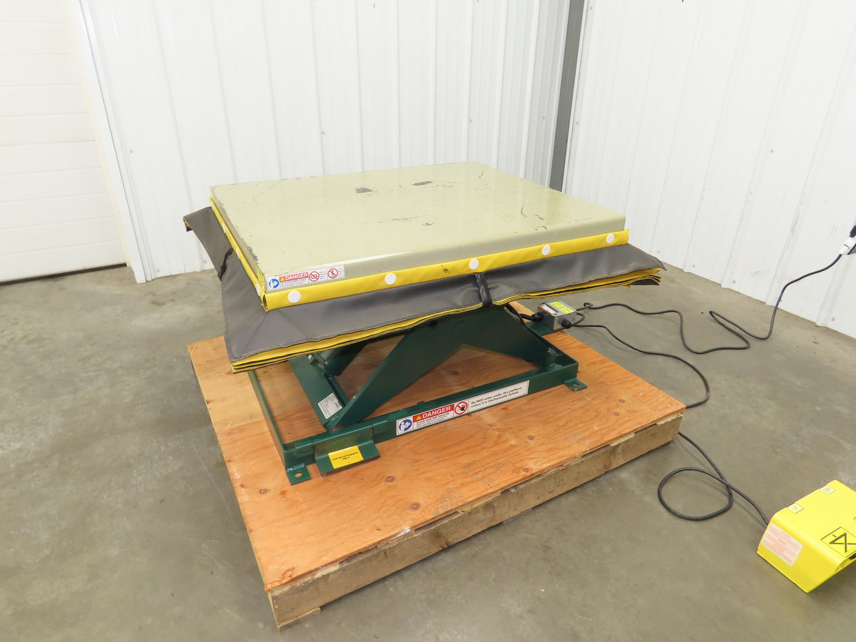 Southworth LS2-24 Hydraulic Lift Table 2000Lb 24" Travel 36"x30" Top 120V 1Ph