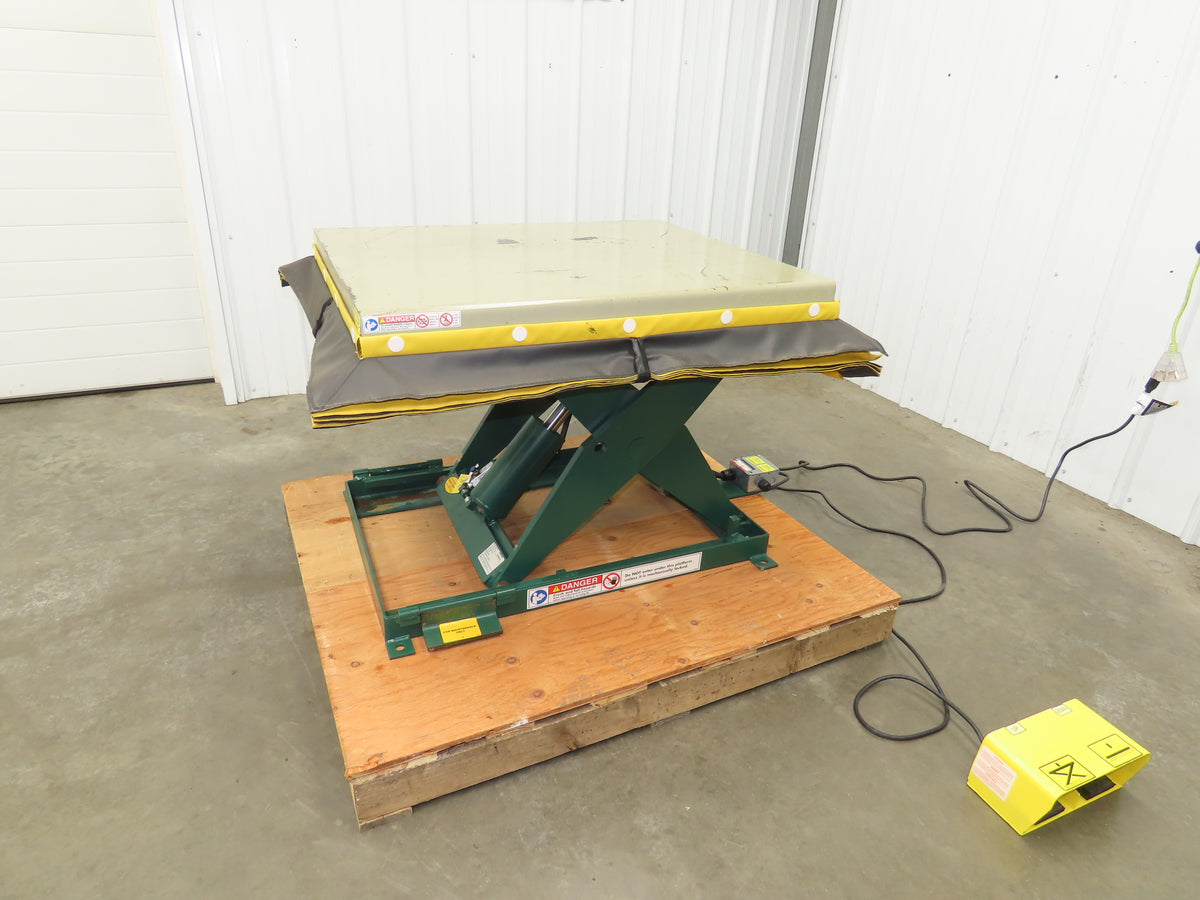 Southworth LS2-24 Hydraulic Lift Table 2000Lb 24" Travel 36"x30" Top 120V 1Ph