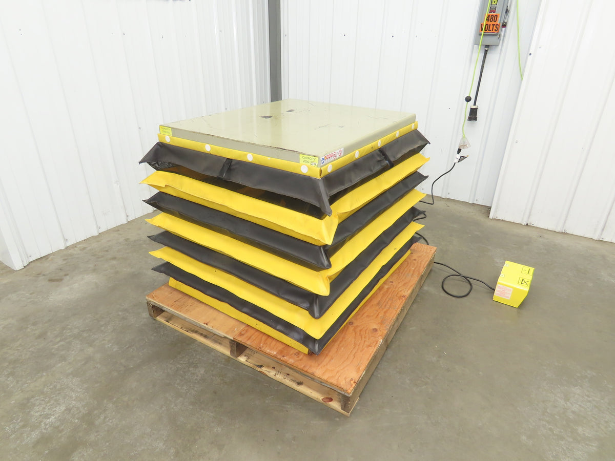 Southworth LS2-24 Hydraulic Lift Table 2000Lb 24" Travel 36"x30" Top 120V 1Ph