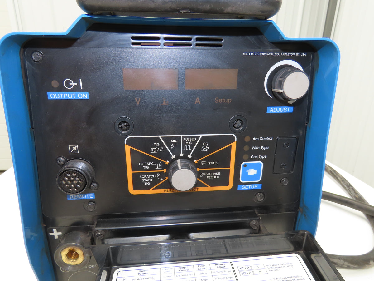 Miller XMT 350 Mpa Multiprocess Welder 350A DC Arc 208-575VAC Power Unit 907366
