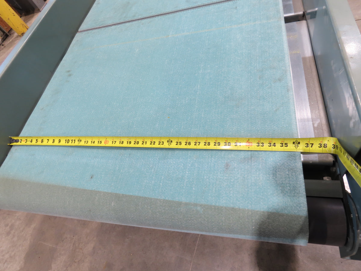 Hytrol SB 42"x 5' Slider Bed Conveyor 36"Belt 230/460V 3PH Direct Drive 70FPM