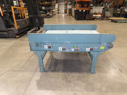 Hytrol SB 42"x 5' Slider Bed Conveyor 36"Belt 230/460V 3PH Direct Drive 70FPM