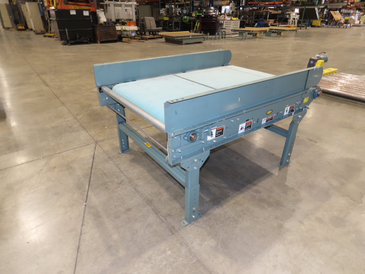 Hytrol SB 42"x 5' Slider Bed Conveyor 36"Belt 230/460V 3PH Direct Drive 70FPM