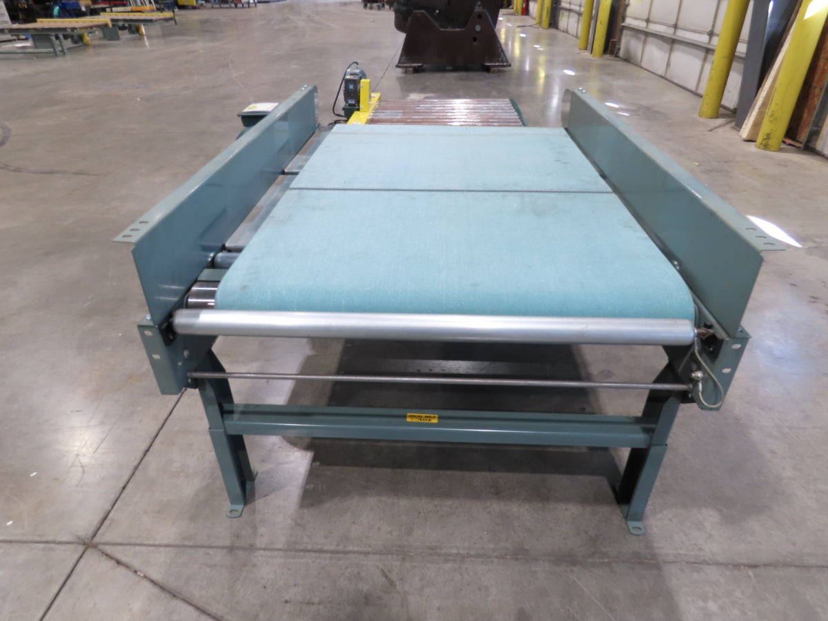 Hytrol SB 42"x 5' Slider Bed Conveyor 36"Belt 230/460V 3PH Direct Drive 70FPM