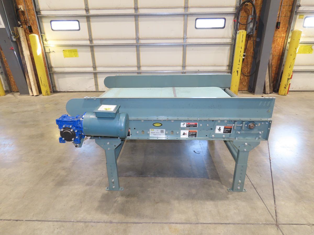 Hytrol SB 42"x 5' Slider Bed Conveyor 36"Belt 230/460V 3PH Direct Drive 70FPM