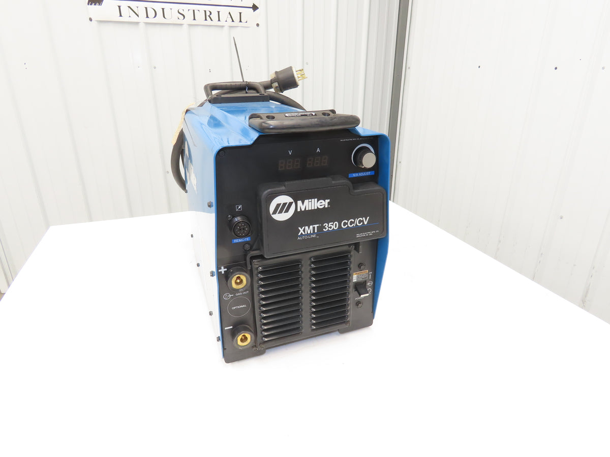 Miller XMT 350 CC/CV Multiprocess Welder 350A DC Arc 208-575V Power Unit 907161