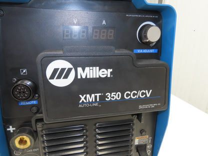 Miller XMT 350 CC/CV Multiprocess Welder 350A DC Arc 208-575V Power Unit 907161