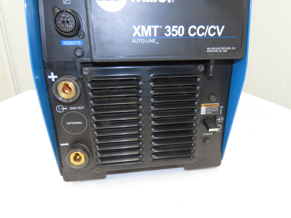Miller XMT 350 CC/CV Multiprocess Welder 350A DC Arc 208-575V Power Unit 907161