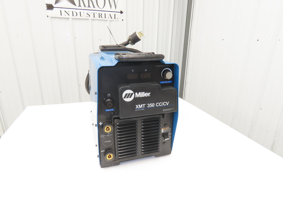 Miller XMT 350 CC/CV Multiprocess Welder 350A DC Arc 208-575V Power Unit 907161