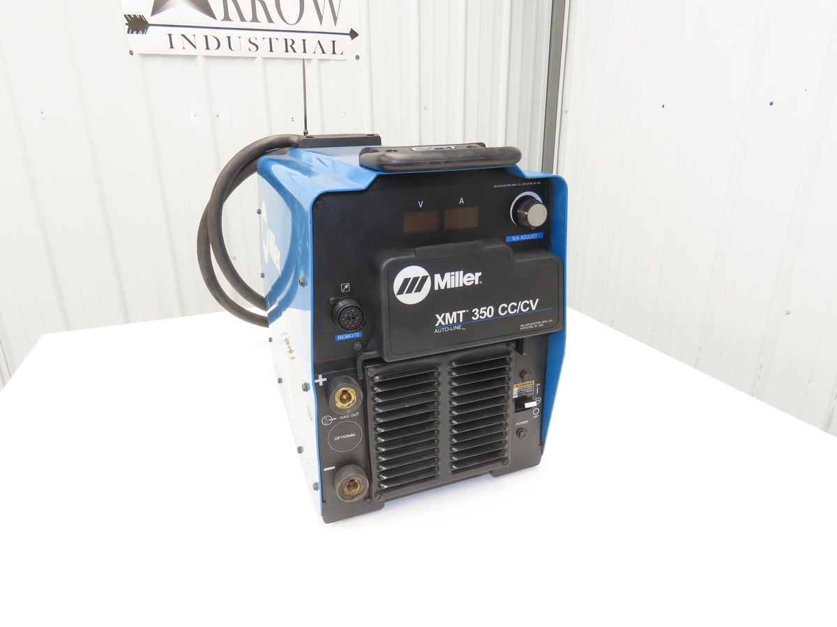 Miller XMT 350 CC/CV Multiprocess Welder 350A DC Arc 208-575V Power Unit 907161