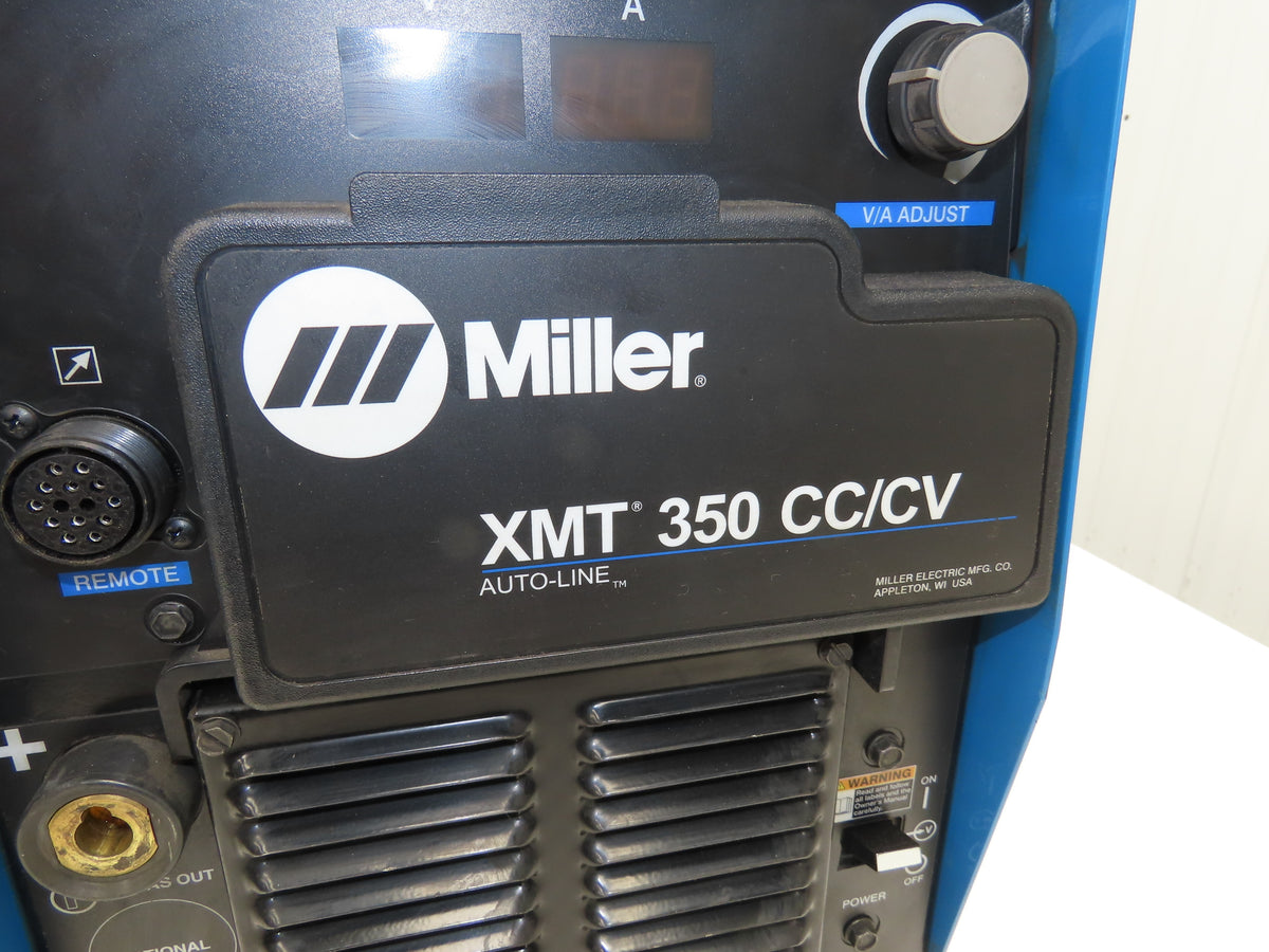 Miller XMT 350 CC/CV Multiprocess Welder 350A DC Arc 208-575V Power Unit 907161