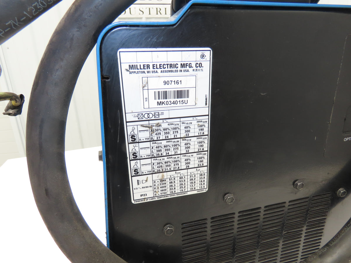 Miller XMT 350 CC/CV Multiprocess Welder 350A DC Arc 208-575V Power Unit 907161