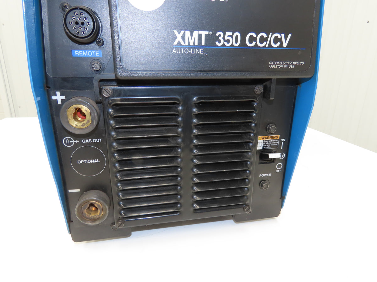 Miller XMT 350 CC/CV Multiprocess Welder 350A DC Arc 208-575V Power Unit 907161