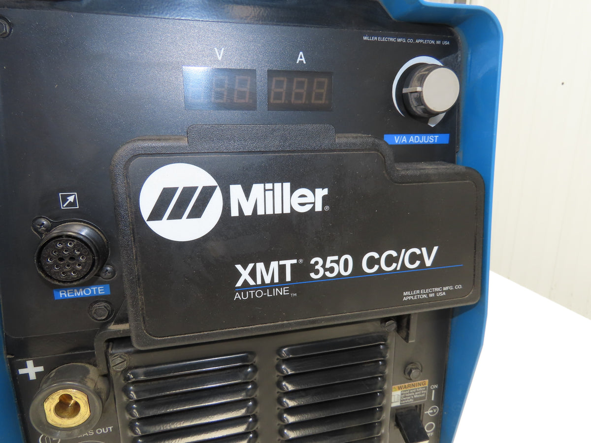 Miller XMT 350 CC/CV Multiprocess Welder 350A DC Arc 208-575V Power Unit 907161