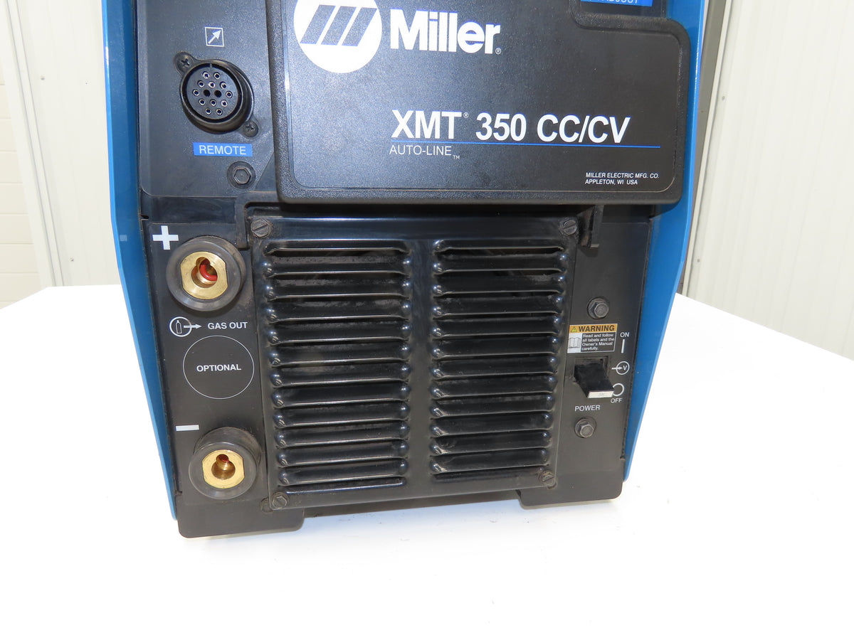 Miller XMT 350 CC/CV Multiprocess Welder 350A DC Arc 208-575V Power Unit 907161