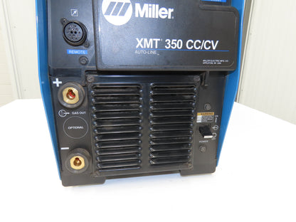 Miller XMT 350 CC/CV Multiprocess Welder 350A DC Arc 208-575V Power Unit 907161