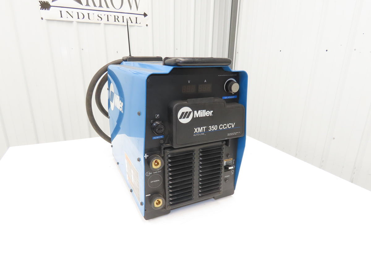 Miller XMT 350 CC/CV Multiprocess Welder 350A DC Arc 208-575V Power Unit 907161