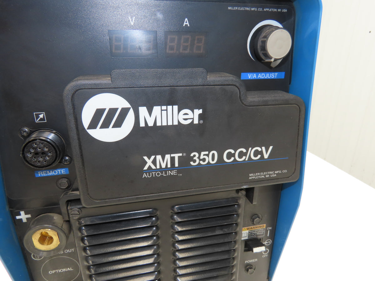 Miller XMT 350 CC/CV Multiprocess Welder 350A DC Arc 208-575V Power Unit 907161