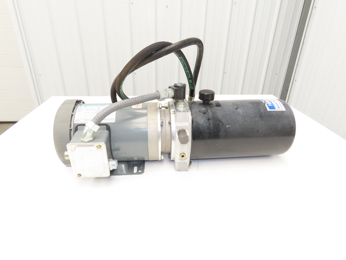 Haldex Barnes Hydraulic Power Unit 1.5 Gal Tank 1.5Hp 1725 RPM 230/460V 3PH