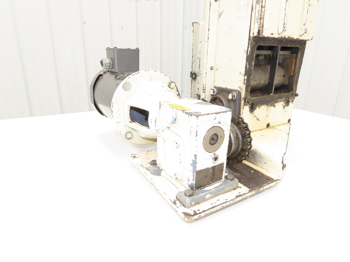 Trim Cutter Plastic Granulator Roll Feeder .5Hp 1725rpm 230/460V Chain Drive