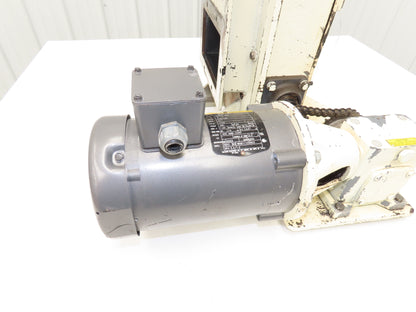 Trim Cutter Plastic Granulator Roll Feeder .5Hp 1725rpm 230/460V Chain Drive