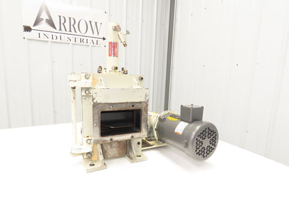 Trim Cutter Plastic Granulator Roll Feeder .5Hp 1725rpm 230/460V Chain Drive