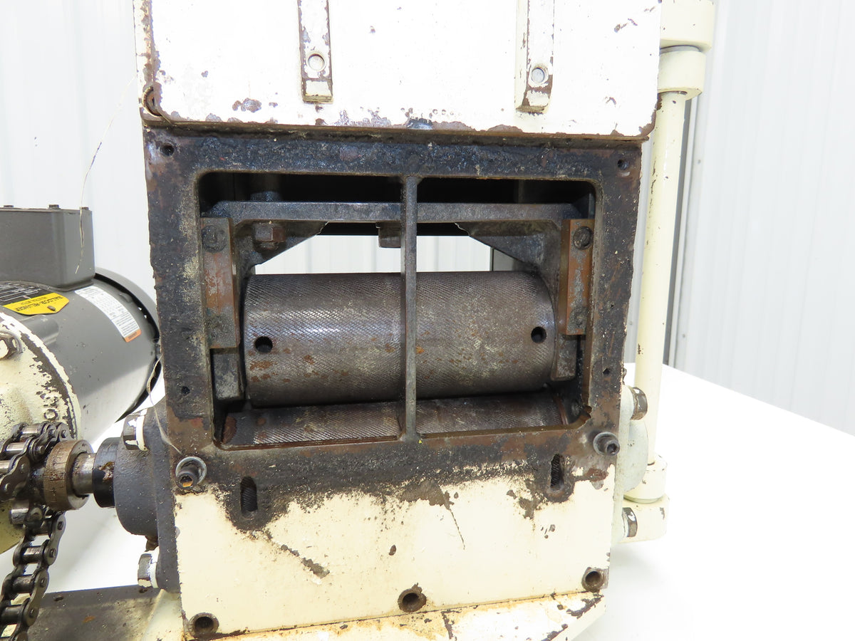 Trim Cutter Plastic Granulator Roll Feeder .5Hp 1725rpm 230/460V Chain Drive