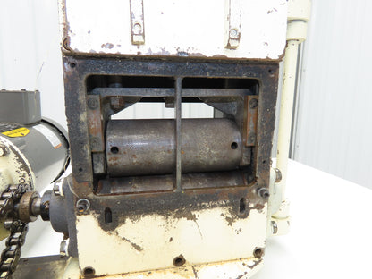 Trim Cutter Plastic Granulator Roll Feeder .5Hp 1725rpm 230/460V Chain Drive