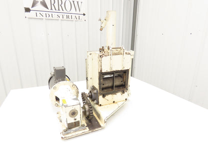 Trim Cutter Plastic Granulator Roll Feeder .5Hp 1725rpm 230/460V Chain Drive