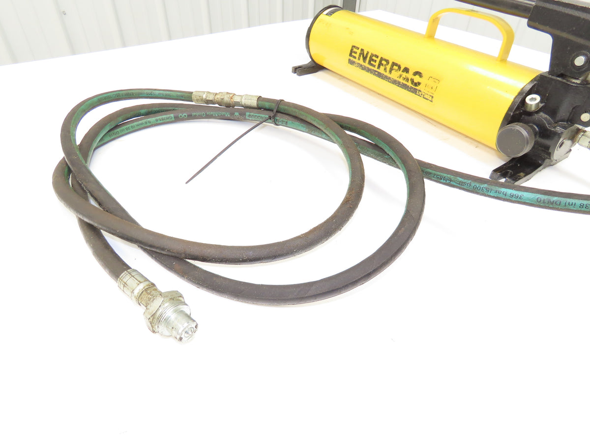 Simplex P80 Hydraulic Hand Pump 500/10,000 PSI 2-Speed Single Acting w/Hose