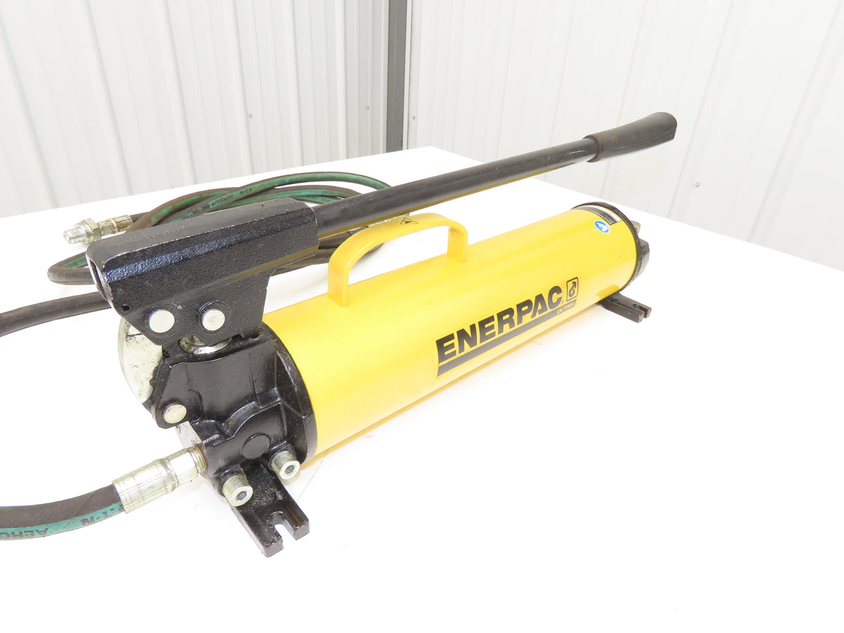 Simplex P80 Hydraulic Hand Pump 500/10,000 PSI 2-Speed Single Acting w/Hose