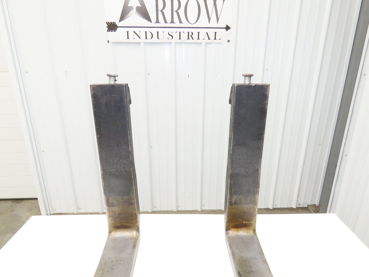 Cascade 7252008 4 X 41.5" Class 2 Steel Forklift Forks 16" Carriage 1-Pair