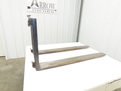 Cascade 7252008 4 X 41.5" Class 2 Steel Forklift Forks 16" Carriage 1-Pair
