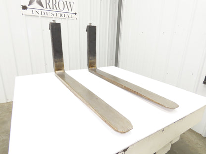 Cascade 7252008 4 X 41.5" Class 2 Steel Forklift Forks 16" Carriage 1-Pair