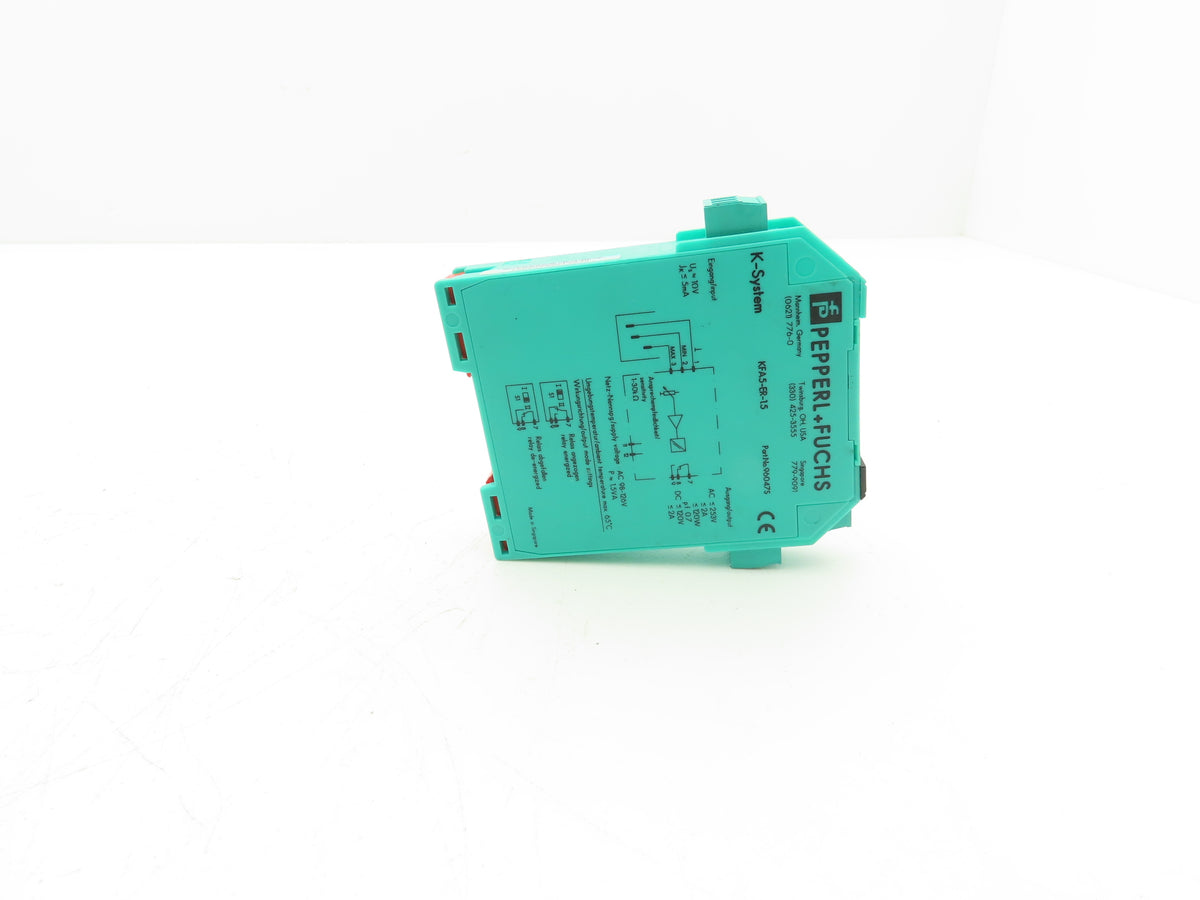 Pepperl+Fuchs 96047S K-System Conductive Level Relay 120VAC DIN Rail
