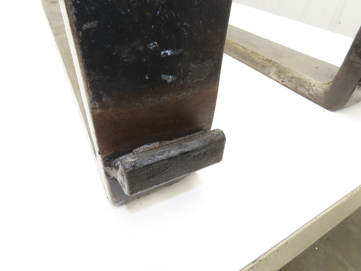 TU43M030 4 X 42" Class 2 Steel Forklift Forks 16" Carriage 1-Pair