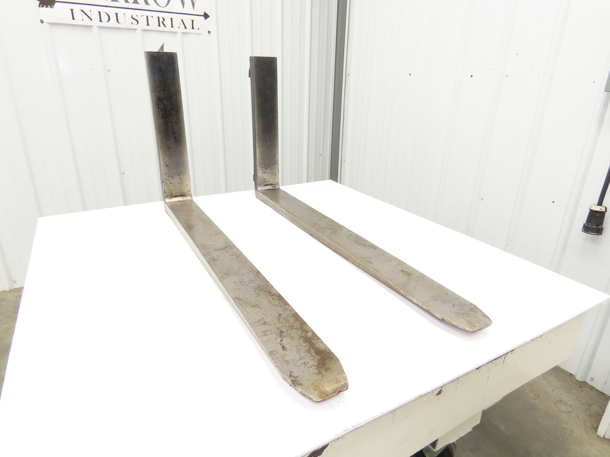 TU43M030 4 X 42" Class 2 Steel Forklift Forks 16" Carriage 1-Pair