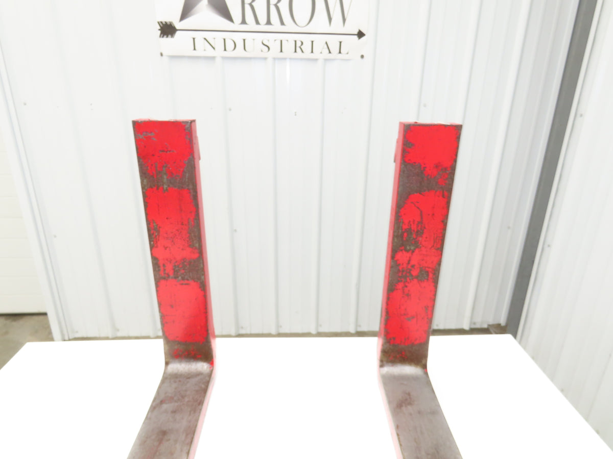Bolzoni 4083372 4x42" Class 2 Steel Forklift Forks 16" Carriage 1-Pair