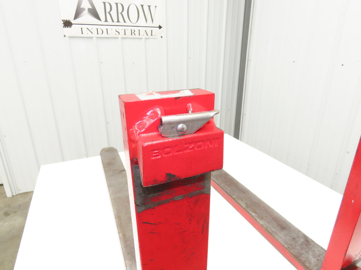 Bolzoni 4083372 4x42" Class 2 Steel Forklift Forks 16" Carriage 1-Pair