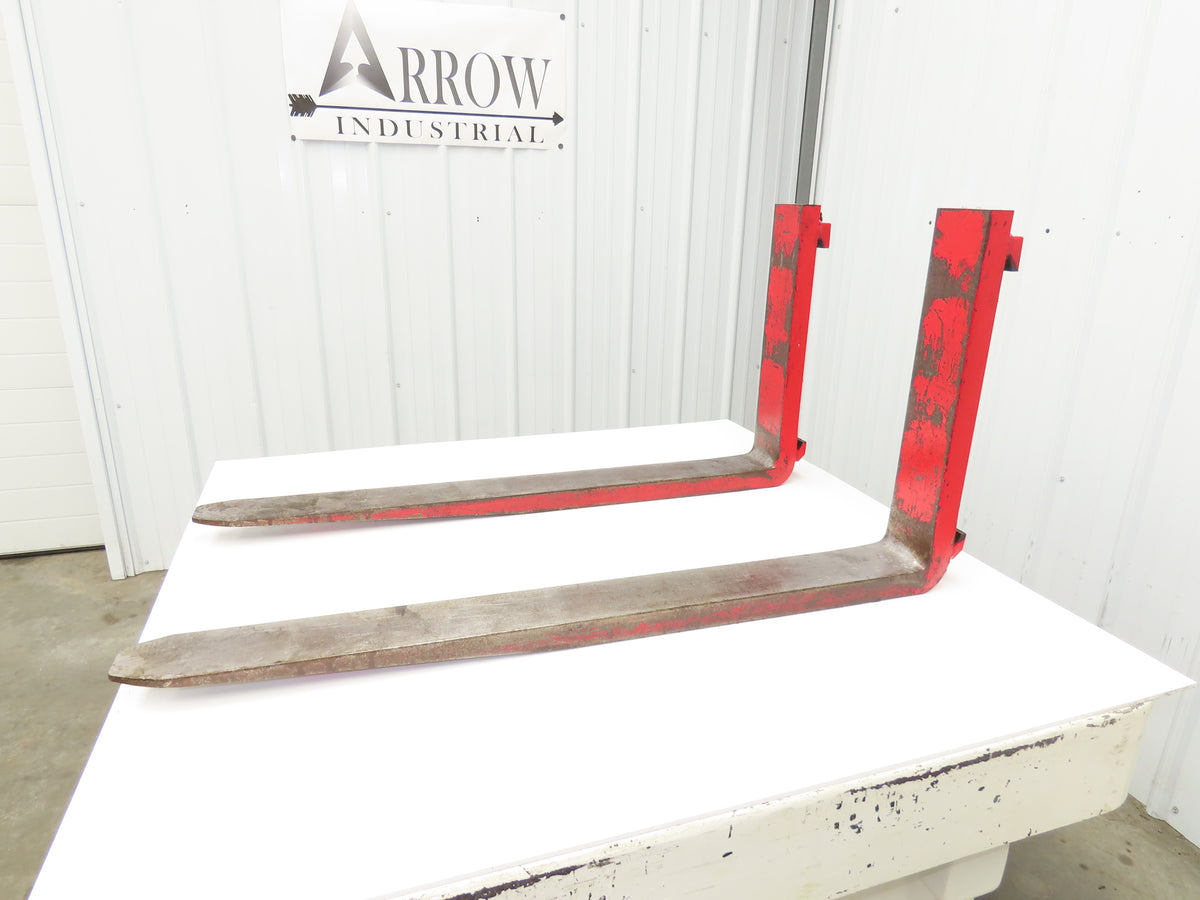 Bolzoni 4083372 4x42" Class 2 Steel Forklift Forks 16" Carriage 1-Pair