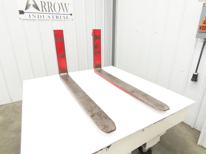 Bolzoni 4083372 4x42" Class 2 Steel Forklift Forks 16" Carriage 1-Pair