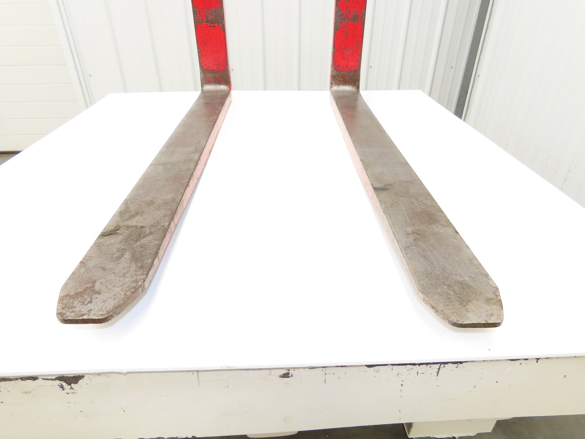 Bolzoni 4083372 4x42" Class 2 Steel Forklift Forks 16" Carriage 1-Pair