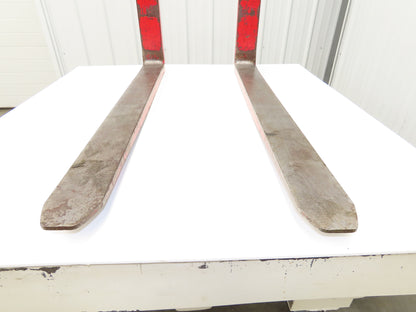 Bolzoni 4083372 4x42" Class 2 Steel Forklift Forks 16" Carriage 1-Pair