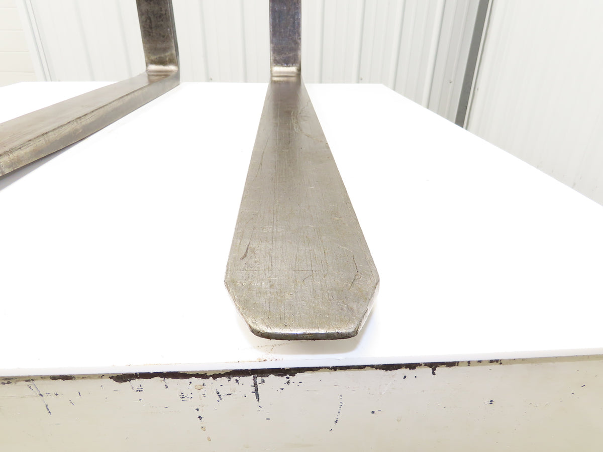 Cascade B2B48SD 4 X 48" Class 2 Steel Forklift Forks 16" Carriage 1-Pair