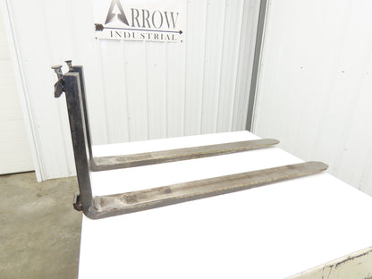 Cascade B2B48SD 4 X 48" Class 2 Steel Forklift Forks 16" Carriage 1-Pair