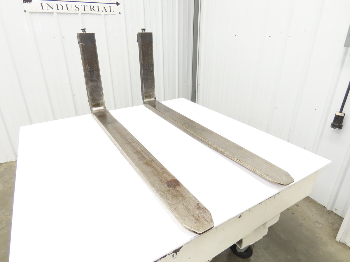 Cascade B2B48SD 4 X 48" Class 2 Steel Forklift Forks 16" Carriage 1-Pair